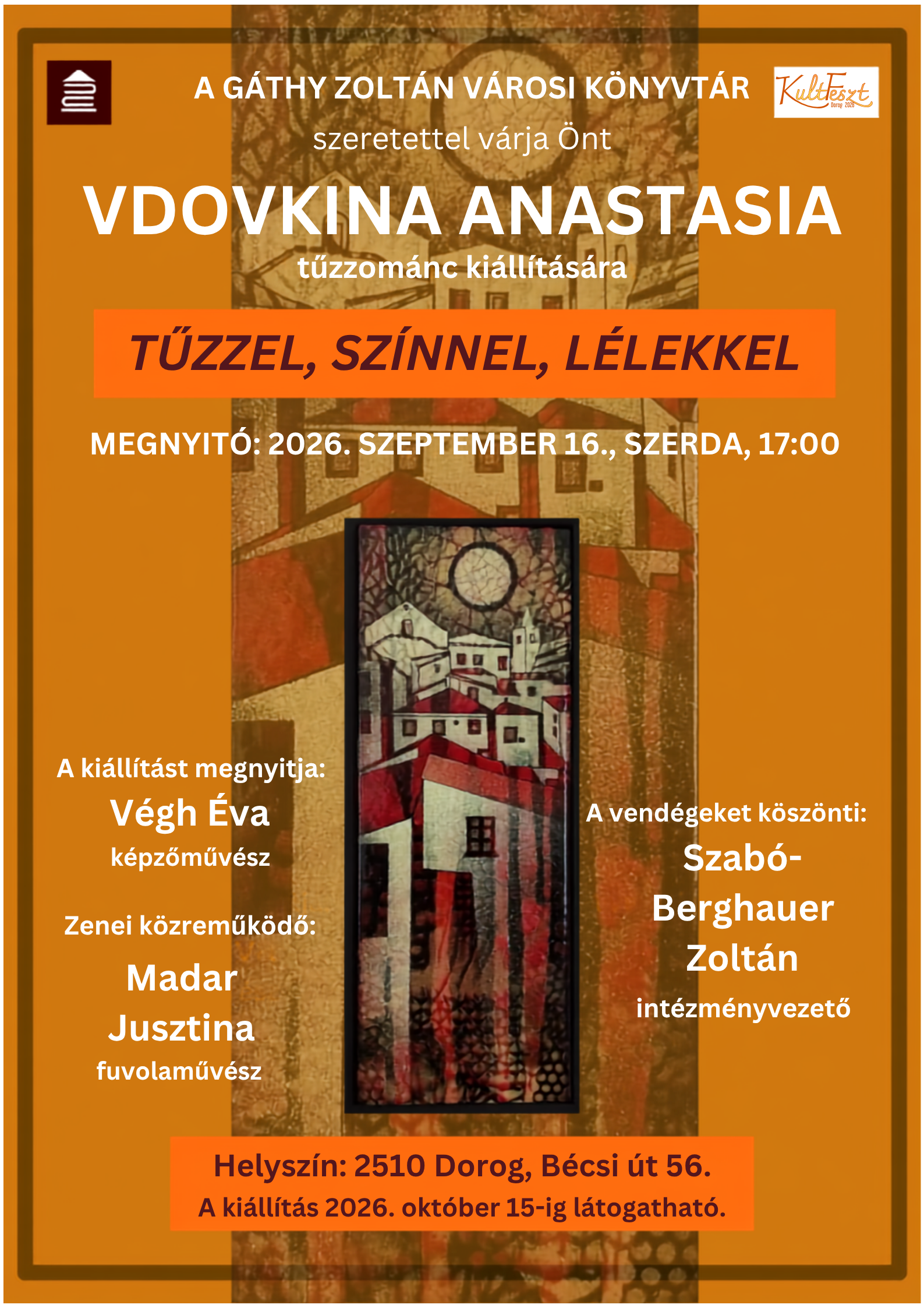 Vdovkina Anastasia kiállítása